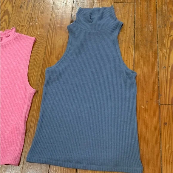 Abercrombie Soft Ribbed Mockneck and Turtleneck Tanks - Picture 3 of 5